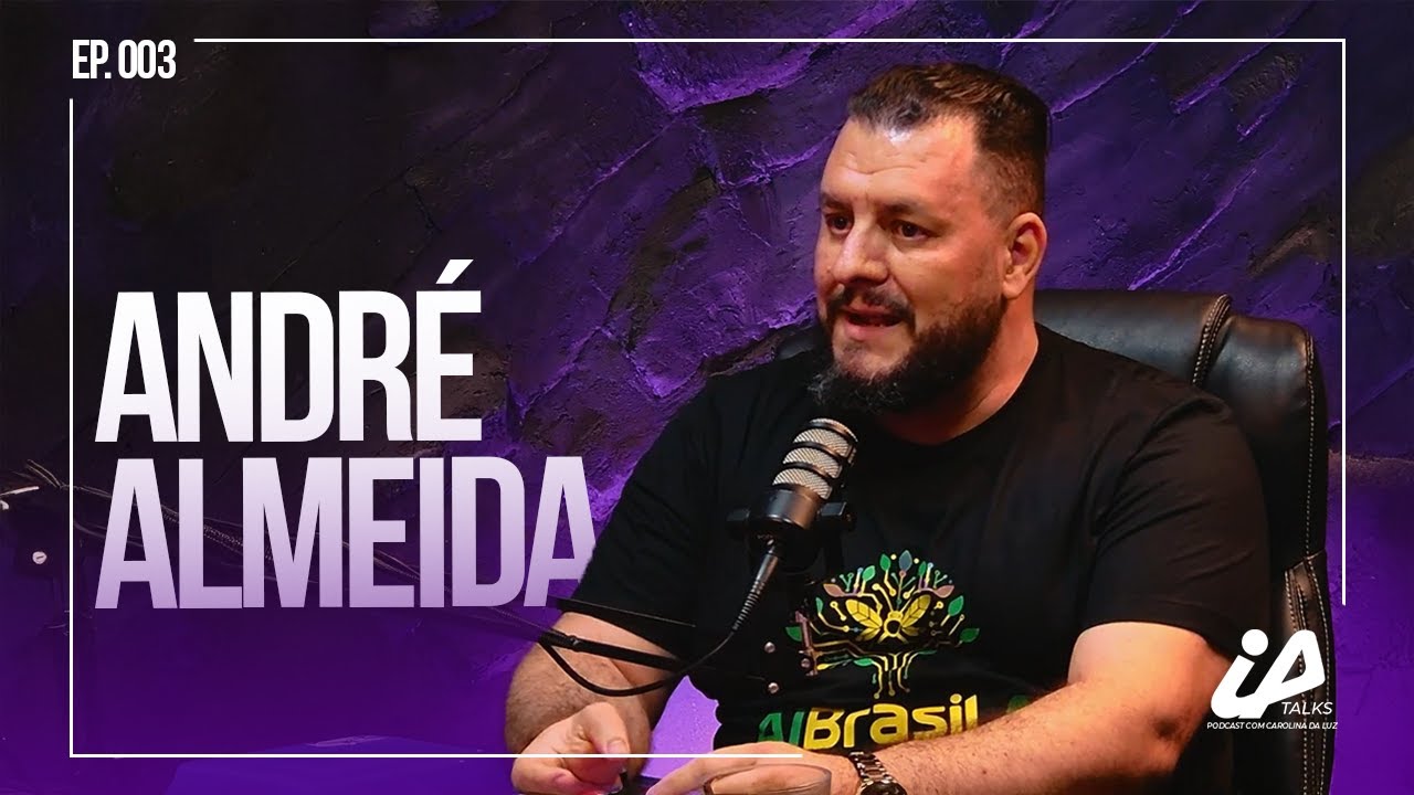 Capa do episódio 003 com André Almeida