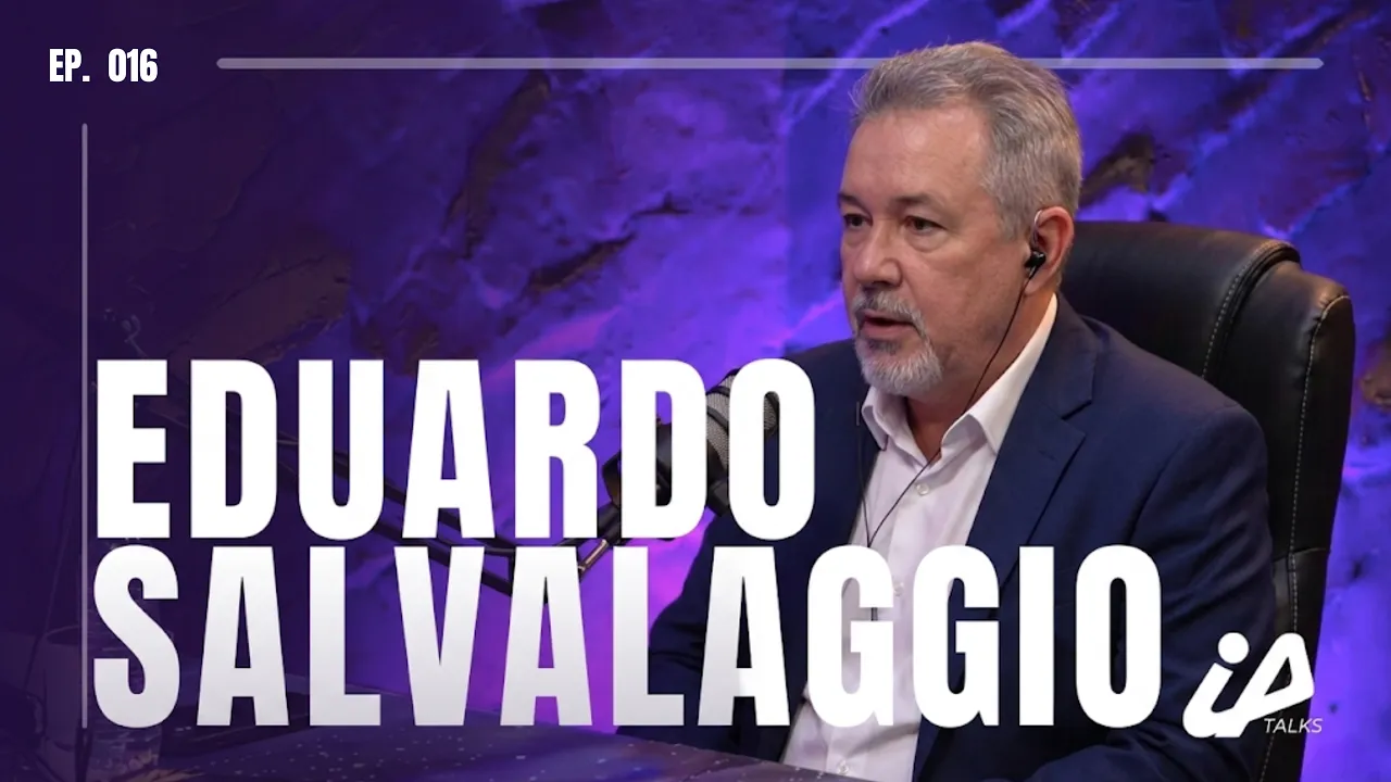 Capa do episódio 016 com Eduardo Salvalaggio