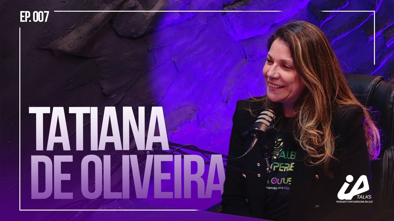 Capa do episódio 007 com Tatiana de Oliveira